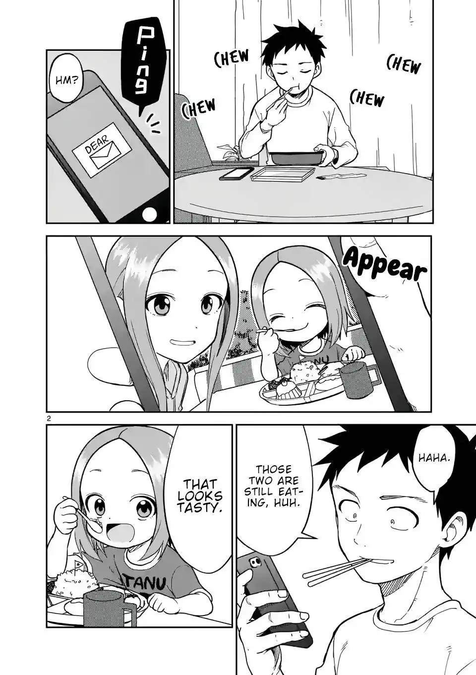 Karakai Jouzu no (Moto) Takagi-san Chapter 207 2